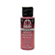 FolkArt Metallic Paint - Garnet Red