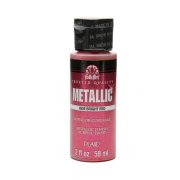 FolkArt Metallic Paint - Bright Red