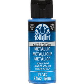 FolkArt Metallic Paint - Blue Sapphire