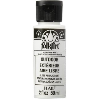 FolkArt Outdoor Paint - Wicker White