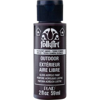 FolkArt Outdoor Paint - Burnt Umber