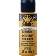 FolkArt Outdoor Paint - Yellow Ochre