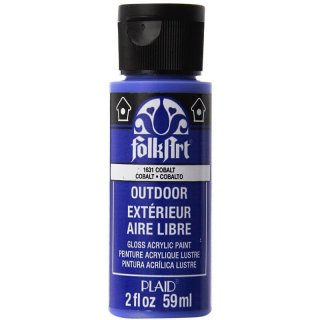 FolkArt Outdoor Paint - Cobalt Hue