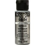 FolkArt Outdoor Metallic Paint - Silver Sterling