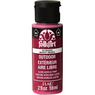FolkArt Outdoor Paint - Magenta