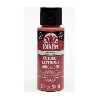 FolkArt Outdoor Paint - Peppery