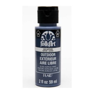 FolkArt Outdoor Paint - Sapphire