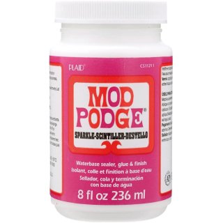 Plaid Mod Podge Sparkle Sealer, Glue & Finish 8oz