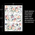 Prima Re-design Decor 24x35 Inch Transfer - Watercolor Bloom