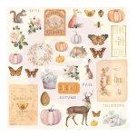 Prima Autumn Sunset - Cardstock Ephemera 2