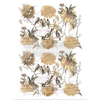 Prima Re-design Decor 24x35 Inch Transfer - Vintage Rustic