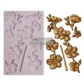 Prima Re-design Decor Mould - Botanical Blossoms