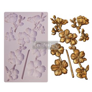 Prima Re-design Decor Mould - Botanical Blossoms