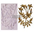 Prima Re-design Decor Mould - Lily Flowers