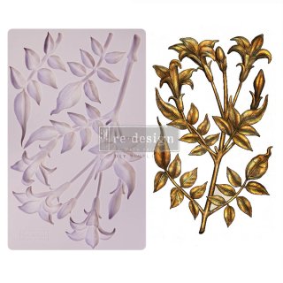Prima Re-design Decor Mould - Lily Flowers