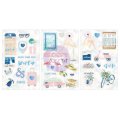 Prima Santorini - Chipboard Stickers