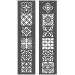 Prima Re-design Stencils 26x8 Inches 2pk - Morocco
