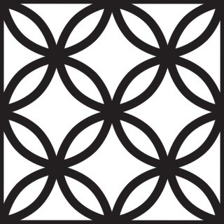 Prima Re-design 12 x 12 Concrete Stencil - Grenadine