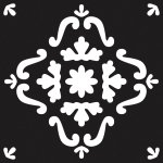 Prima Re-design 12 x 12 Concrete Stencil - Eastern Tile