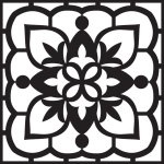 Prima Re-design 12 x 12 Concrete Stencil - Moroccan Sands