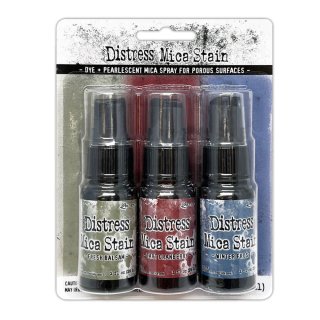 Tim Holtz Distress Holiday Mica Stain - Set 3