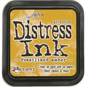 Ranger Tim Holtz Distress Ink Pad - Fossilized Amber