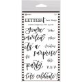 Ranger Letter It Clear Stamps - Invitation