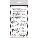 Ranger Letter It Clear Stamps - Invitation