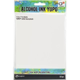 Tim Holtz Alcohol Ink Yupo Heavystock 10 Sheets 