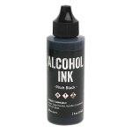 Tim Holtz Alcohol Ink Large 2fl. oz - Pitch Black