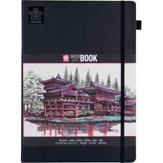 Sakura Sketch Notebook 21x29.7cm - Creme White Sheets