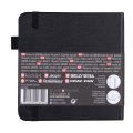 Sakura Sketch Notebook 12x12cm - Black Sheets