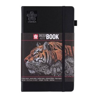 Sakura Sketch Notebook 13x21cm - Black Sheets