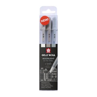Sakura Collection Set of 3 Gelly Roll Pens Moonlight - Urban