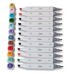 Sizzix Permanent Pens 12pk - Assorted Colours