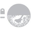 Sizzix Thinlits Die Set - Festive Bird