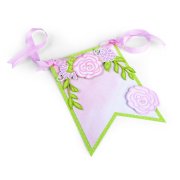 Sizzix Thinlits Die Set - Floral Banner