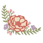 Sizzix Thinlits Die Set - Pretty Peony