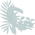 Sizzix Thinlits Die - Tropical Bird