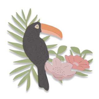 Sizzix Thinlits Die - Tropical Bird
