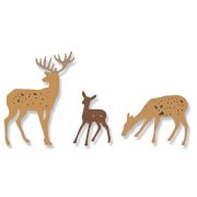 Sizzix Thinlits Die - Woodland Deer