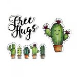 Sizzix Framelits Die and Stamp Set - Sending Hugs