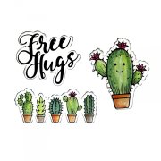Sizzix Framelits Die and Stamp Set - Sending Hugs