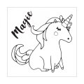 Sizzix Framelits Die and Stamp Set - Unicorn #2