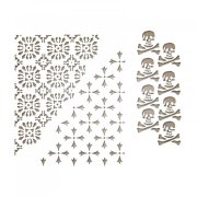Sizzix Tim Holtz Alterations Thinlits Die Set - Mixed Media Halloween #2