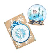 Sizzix Thinlits Die - Christmas Ornament Flip and Fold