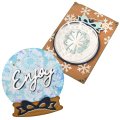 Sizzix Thinlits Die - Christmas Ornament Flip and Fold