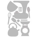 Sizzix Thinlits Die Set - Kitchen Set