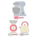 Sizzix Thinlits Die Set - Kitchen Set