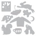 Sizzix Thinlits Die Set - Winter Elements